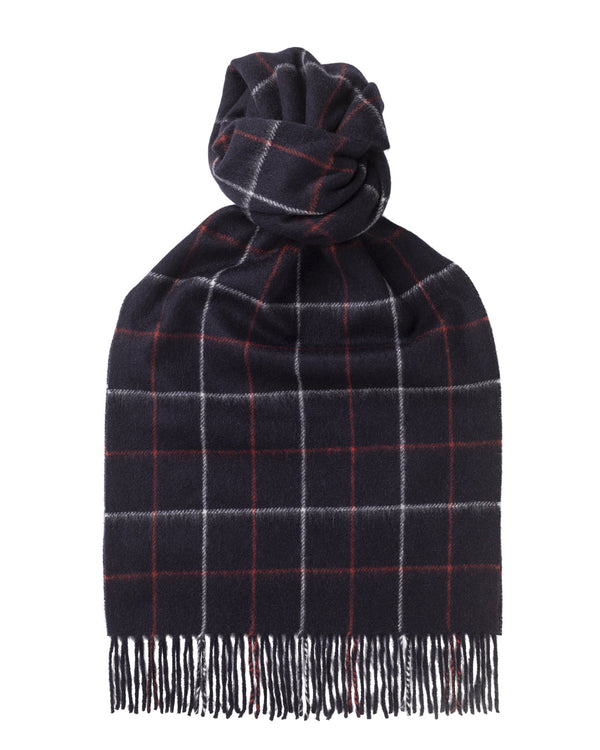 SALE - Traditional Check Cashmere Scarf