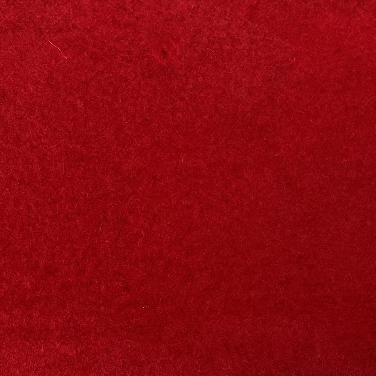 100% Cashmere Brushed Coating Fabric In Red