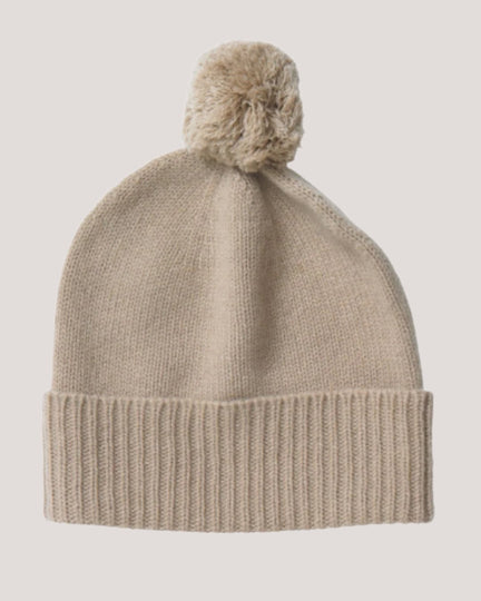 Joshi Camel Cashmere Beanie Josie - Reversible Beanie Cashmere | The Cashmere Studio main image 3