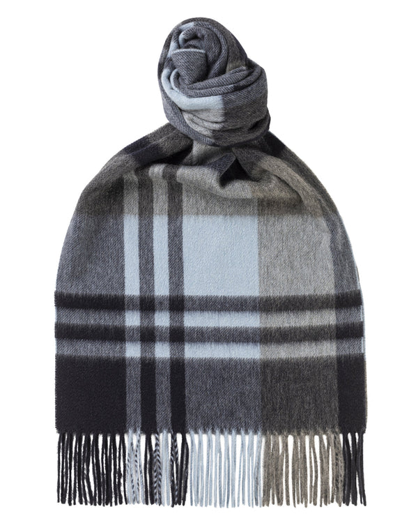 Primary Black Watch Cashmere Scarf Navy