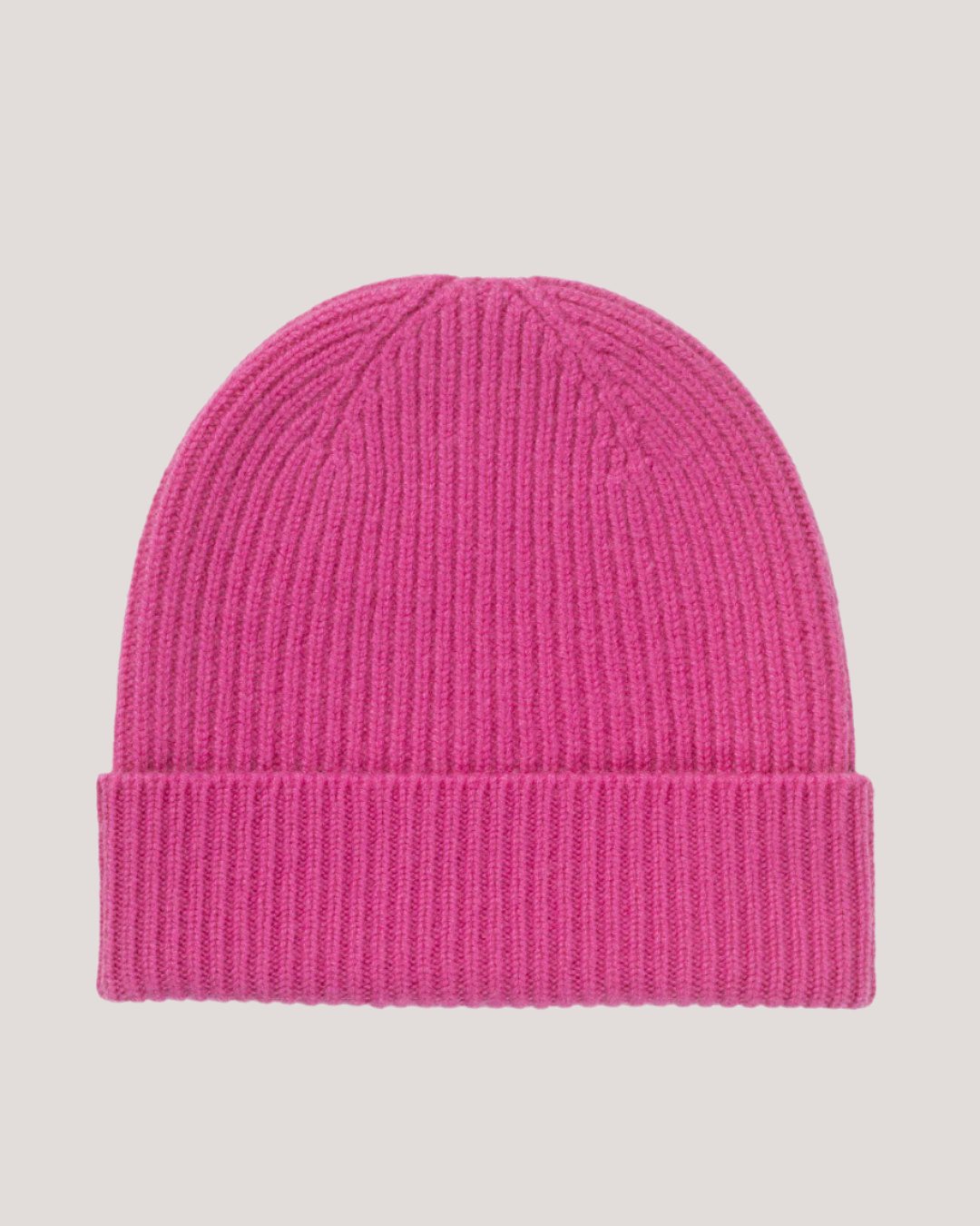 Joshua Ellis Luxury Cashmere Rib Beanie Made in England