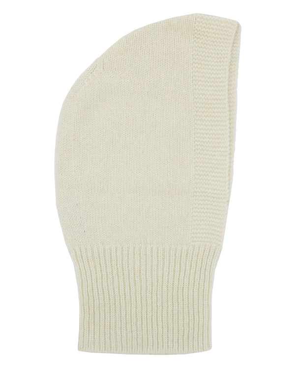 Knitted Cashmere Balaclava Natural Undyed