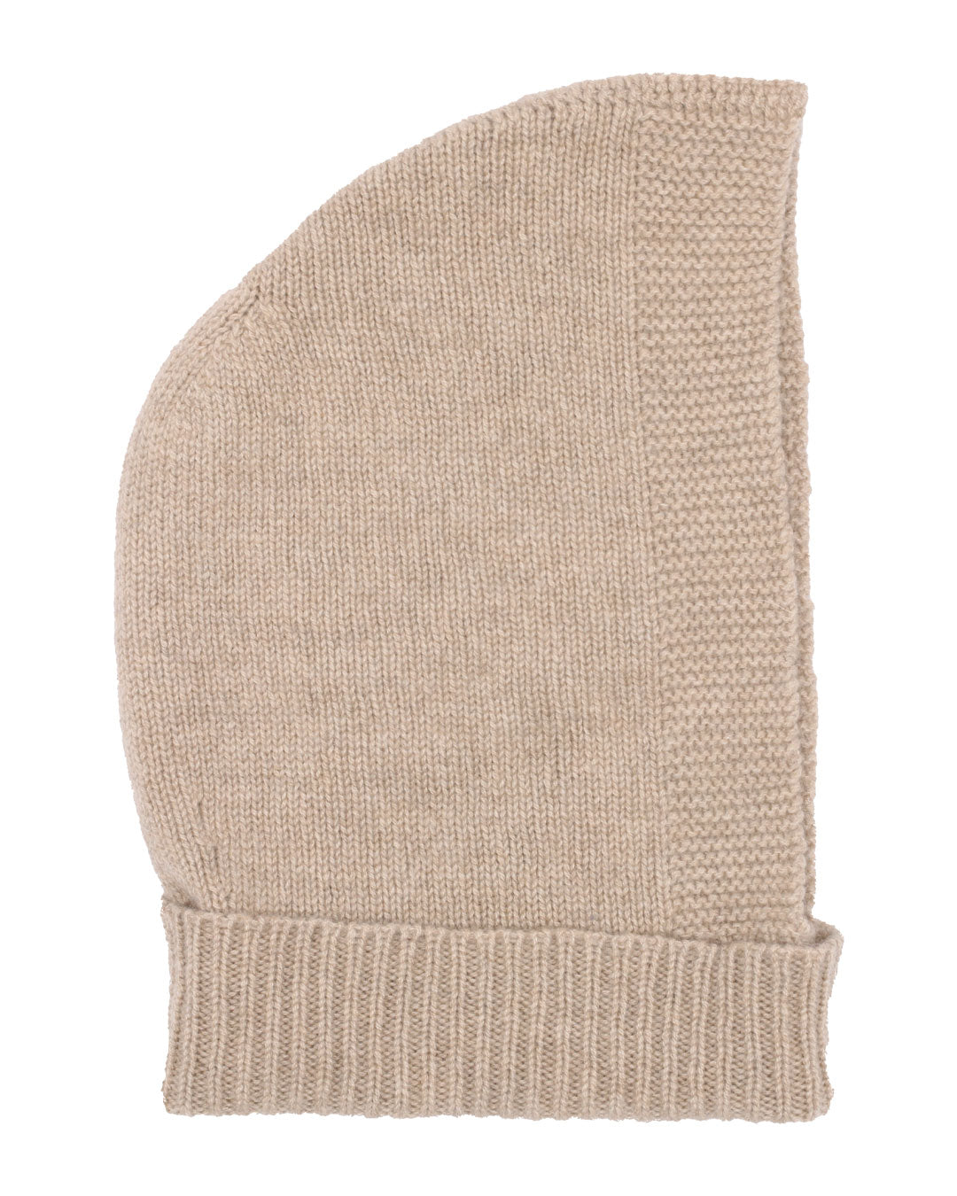 Knitted Cashmere Balaclava Oatmeal