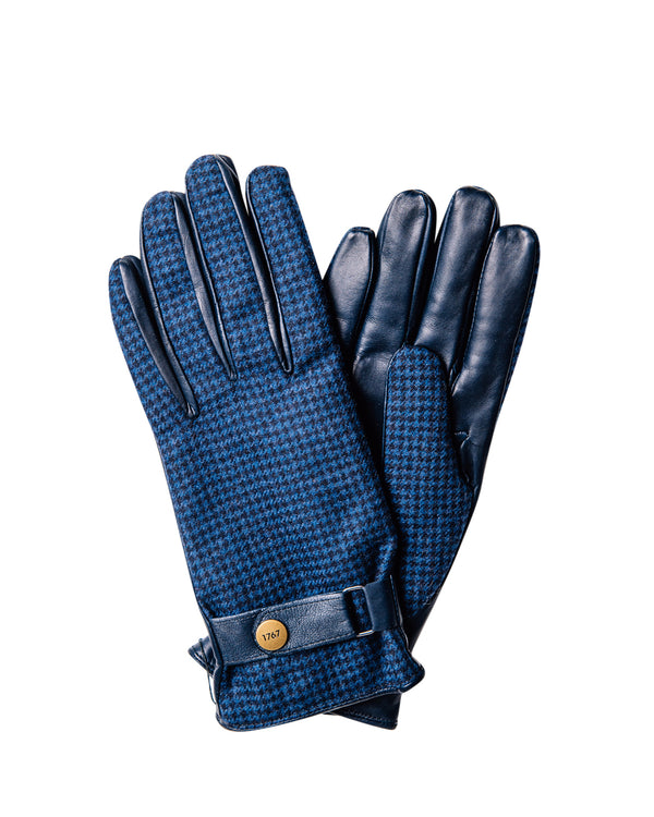 Donegal Chester Jefferies Mens Houndstooth Gloves