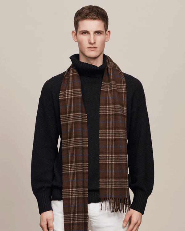Archive Collection House Check Cashmere Scarf
