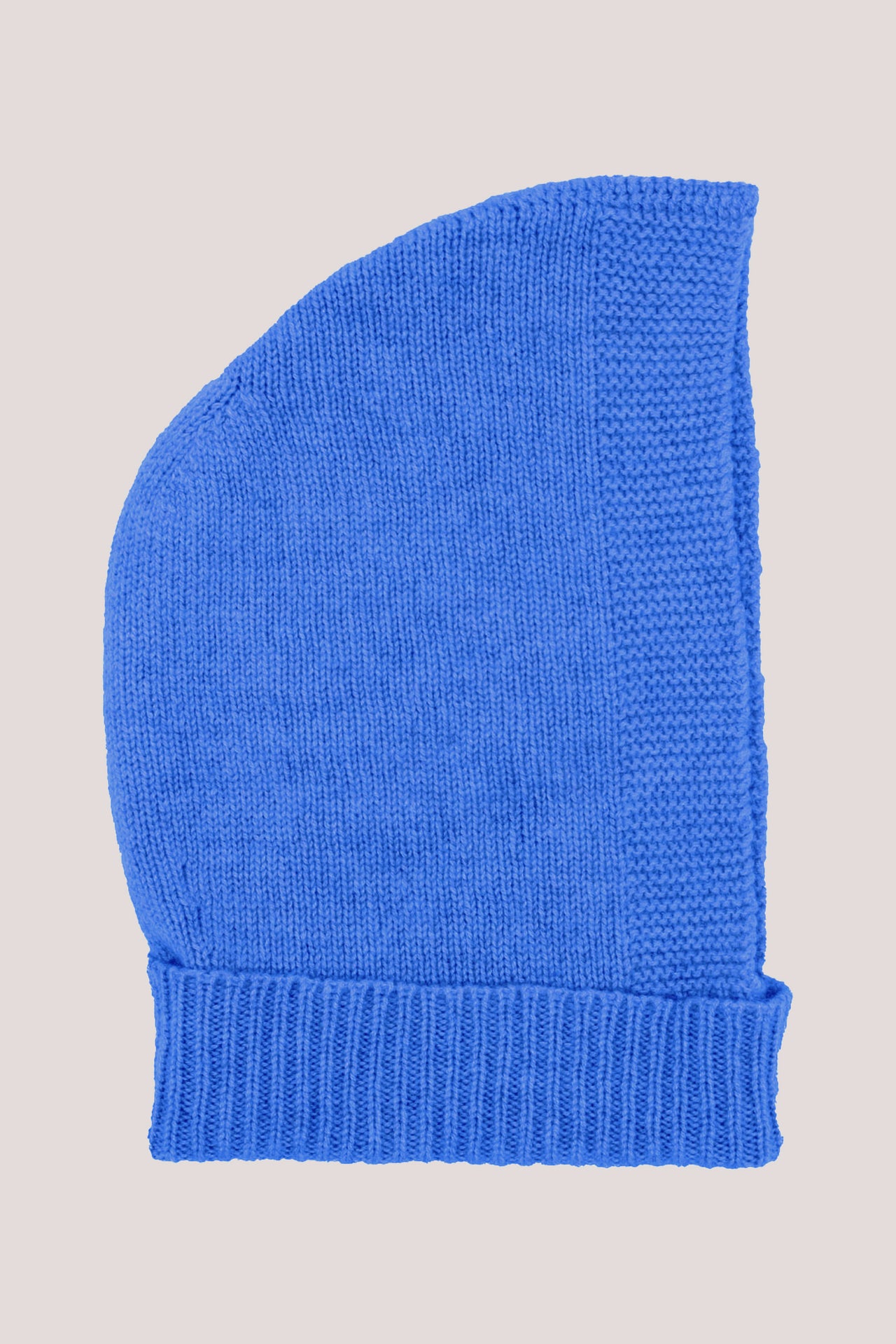 Knitted Cashmere Balaclava Sapphire Blue