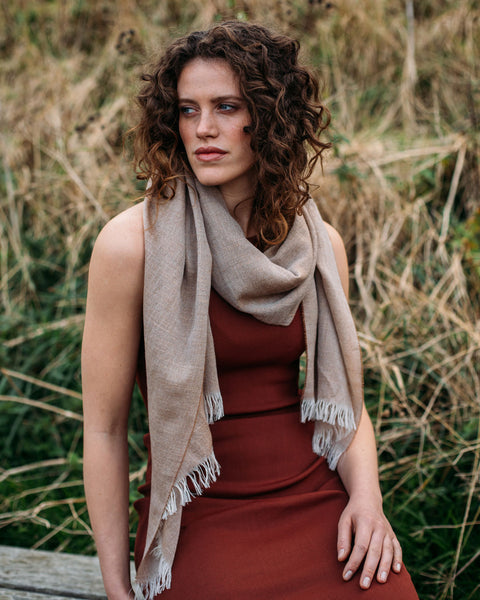 A Light Touch by Ellis - Cashmere Blend Lightweight Wide Stole