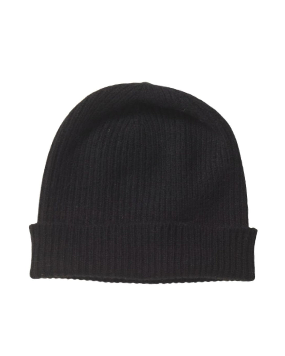 Unisex Rib Knit Cashmere Beanie Hat